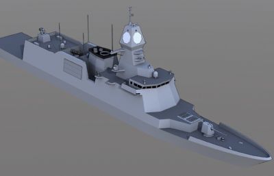 忠南级护卫舰（完工状态 精模）