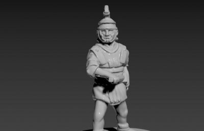 罗马士兵,罗马将军obj模型