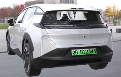 极氪X新能源汽车,新奢全能SUV