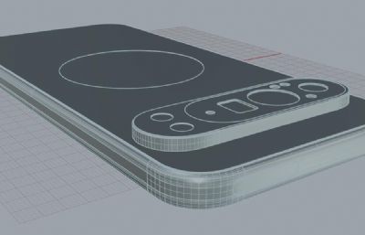 谷歌Pixel 9 Pro XL手机外观rhino模型
