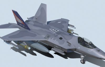 韩国空军KF-21“猎鹰”战斗机（精模）