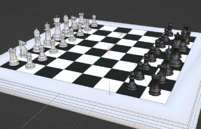 blender国际象棋