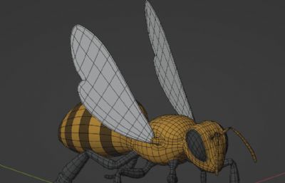 黄蜂blender模型