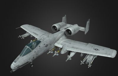 A10疣猪攻击机,空军战斗机