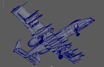 A10疣猪攻击机,空军战斗机