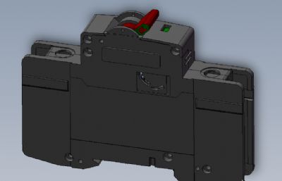 空气开关solidworks模型