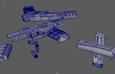 HK P30L半自动手枪道具