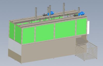 大型净水机solidworks模型