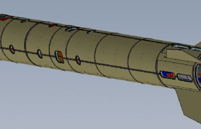 solidworks飞毛腿导弹