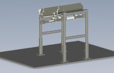 重力溜槽solidworks模型