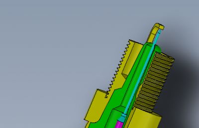 solidworks火花塞结构