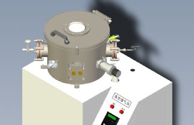 真空排气台solidworks模型