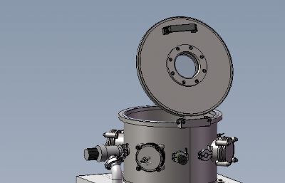 真空排气台solidworks模型