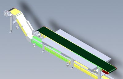 双层输送机solidworks模型