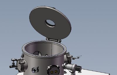 真空排气台solidworks模型