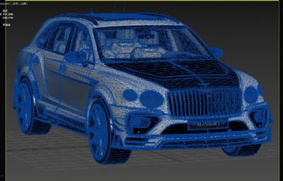 2024款宾利添越迈沙锐汽车3dmax模型