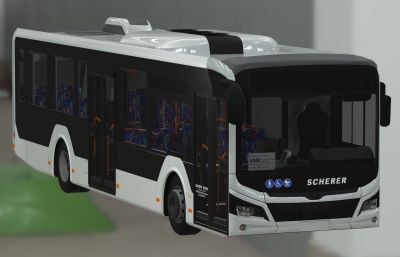 德国曼恩LionsCity12C电动公交车