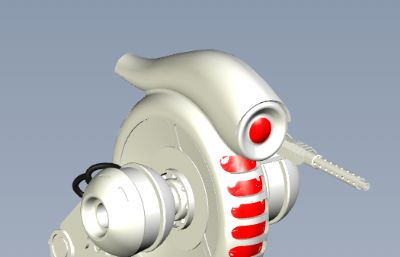 solidworks双足玩具机器人