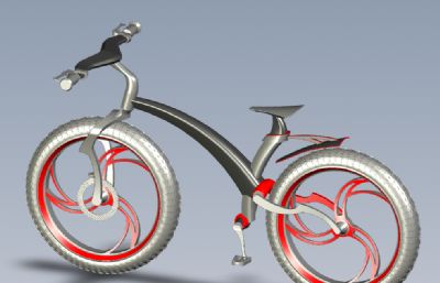solidworks电动自行车