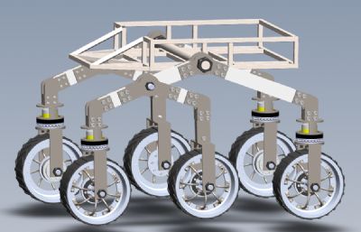 solidworks火星车