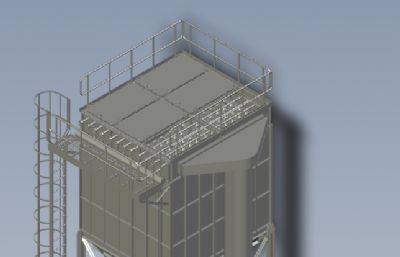 solidworks布袋除尘器