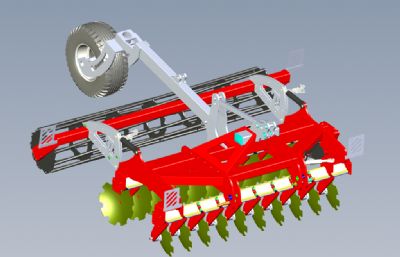 solidworks格栅耕地机