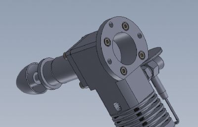 solidworks航模引擎