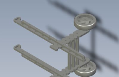 solidworks狗狗轮椅