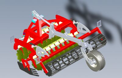 solidworks格栅耕地机