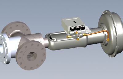 solidworks三向控制阀