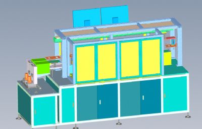 solidworks自动沾银机