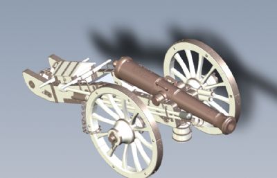 加农火炮,古代火炮