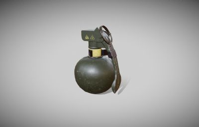 手榴弹,M67高爆手雷,破片手榴弹
