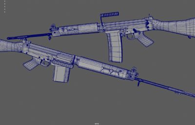 L1A1自动突击步枪,L1A1SLR 印度英萨斯自动步枪