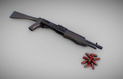 M4霰弹枪//散弹枪/来福枪游戏枪