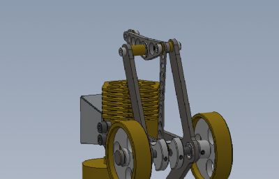 solidworks斯特灵发动机