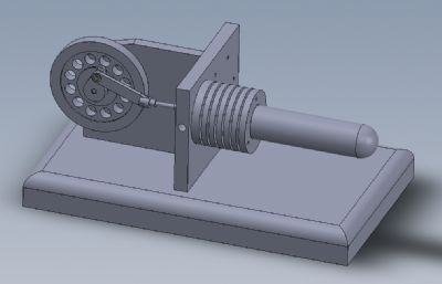 solidworks斯特林发动机