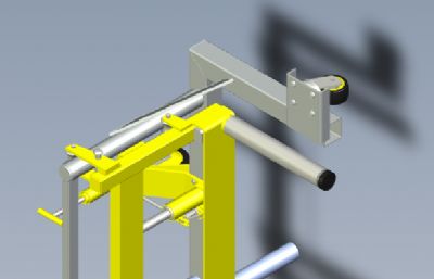 solidworks飞机机轮制动器更换器