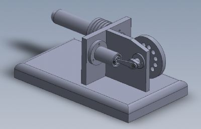 solidworks斯特林发动机