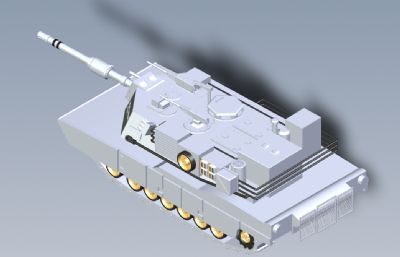 solidworks艾布拉姆斯坦克