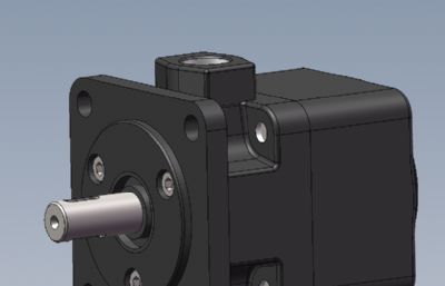 风扇电机solidworks模型