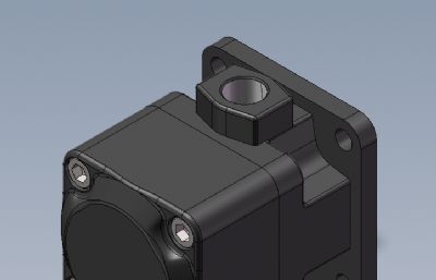 风扇电机solidworks模型