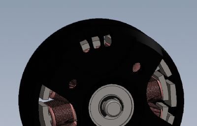 solidworks电机马达