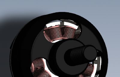 solidworks电机马达