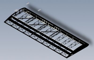 solidworks飞机机翼框架