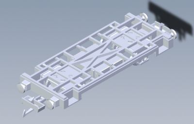 solidworks货车底盘