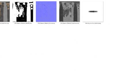 大马士革纹刺刀匕首3dmaya模型