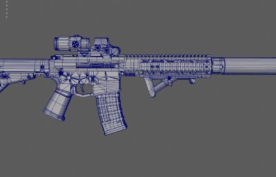 AR15突击步枪,狙击枪,战术版步枪