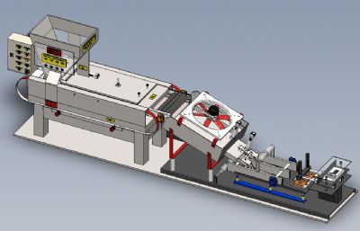 全自动花生包装机solidworks模型