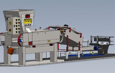 全自动花生包装机solidworks模型